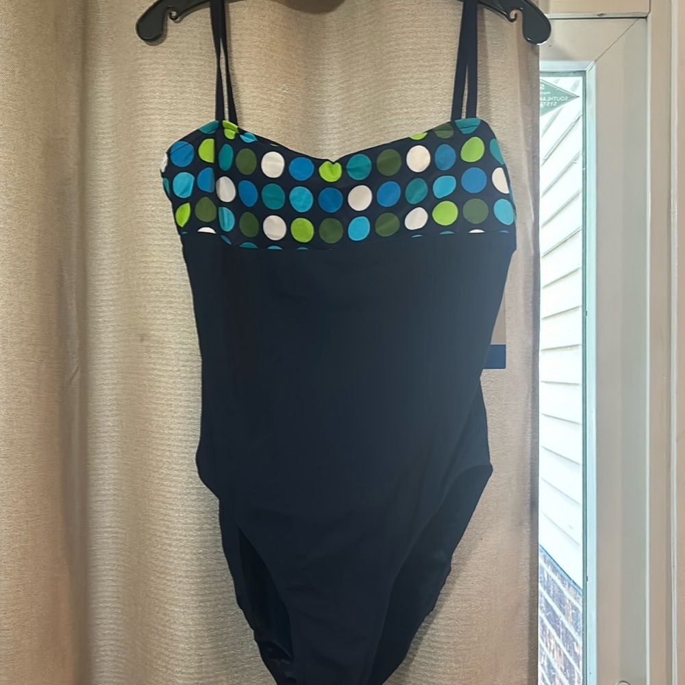 NWT one piece swimsuit size L